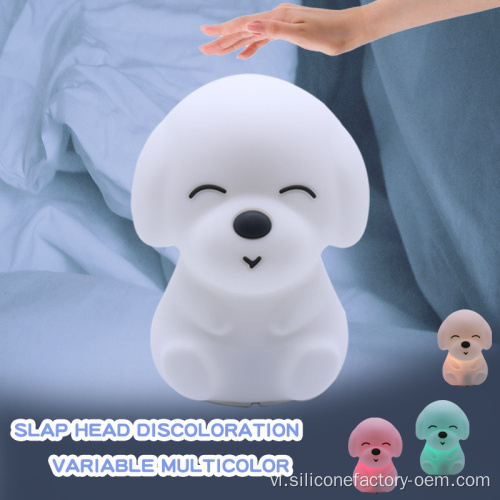 Trang chủ Sử dụng mô hình dễ thương Silicone Kids Night Light